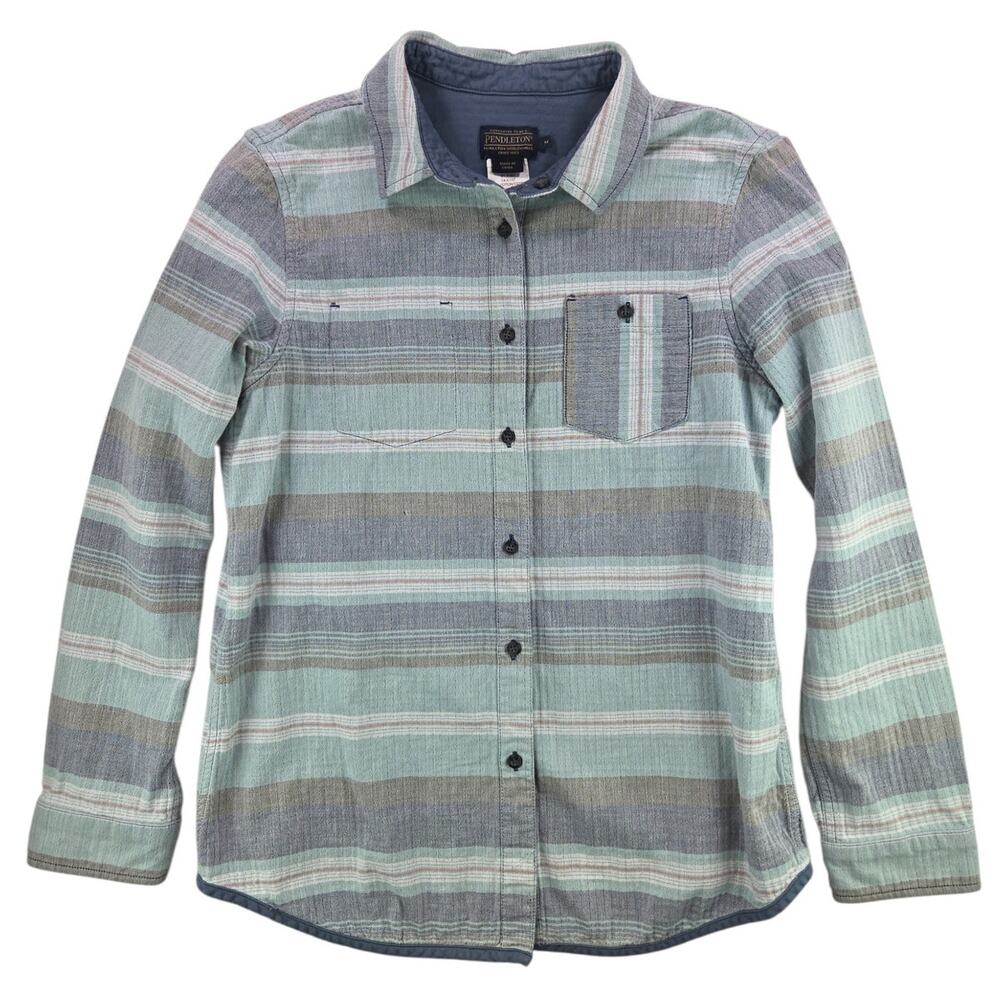Pendleton | All Cotton Beach Shack Board Shirt | Size Medium
